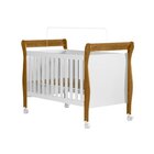 Quarto De Bebê Com Berço Mini Cama 100% Mdf Slim E Cômoda De