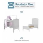 Quarto De Bebê Com Berço Mini Cama Allegra E Cômoda Soft Life