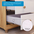 Quarto De Bebê Com Berço Mini Cama Com Capitonê E Guarda Roup