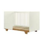 Quarto De Bebê Com Berço Mini Cama Com Colchão E Cômoda Floco