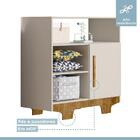 Quarto De Bebê Com Berço Mini Cama Com Colchão E Cômoda Floco