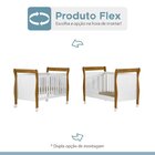 Quarto De Bebê Com Berço Mini Cama Com Colchão Slim E Cômoda