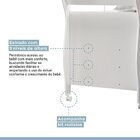 Quarto De Bebê Com Berço Mini Cama, Cômoda 1 Porta 4 Gavetas