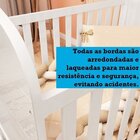 Quarto De Bebê Com Berço Mini Cama E Guarda Roupa Com Janela