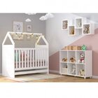 Quarto De Bebê Com Berço Mini Cama E Nicho New York