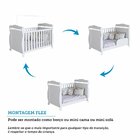 Quarto De Bebê Com Berço Minicama E Cômoda 4 Gavetas 100% Mdf