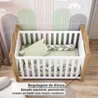 Quarto De Bebê Com Berço Minicama E Cômoda 4 Gavetas 100% Mdf