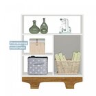 Quarto De Bebê Com Berço Minicama E Cômoda Flocos  Branco/ypê