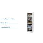 Quarto De Bebê Com Berço Retrô, Cômoda E Prateleira Branco