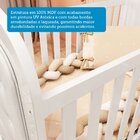 Quarto De Bebê Com Cômoda 1 Porta 4 Gavetas E Berço Capitonê