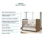 Quarto De Bebê Com Cômoda 1 Porta E Berço Americano 3 Em 1 Pi