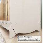 Quarto De Bebê Com Cômoda 1 Porta Janelada 4 Gavetas E Berço