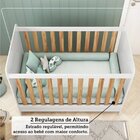 Quarto De Bebê Com Cômoda 1 Porta Janelada 4 Gavetas E Berço