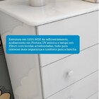 Quarto De Bebê Com Cômoda 4 Gavetas E Berço Mimo 100% Mdf Bra