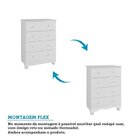 Quarto De Bebê Com Cômoda 4 Gavetas E Berço Mimo 100% Mdf Bra