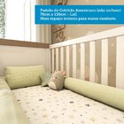 Quarto De Bebê Com Cômoda E Berço 100% Mdf Jolie Retrô  Branc