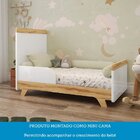 Quarto De Bebê Com Cômoda E Berço 100% Mdf Jolie Retrô Yescasa