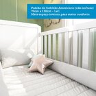 Quarto De Bebê Com Cômoda Janelada E Berço 100% Mdf Mateo Pro