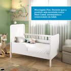 Quarto De Bebê Com Cômoda Janelada E Berço 100% Mdf Mateo Pro