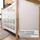 Quarto De Bebê Com Cômoda Janelada E Berço Minicama 100% Mdf
