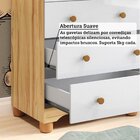 Quarto De Bebê Com Cômoda Janelada E Berço Minicama 100% Mdf