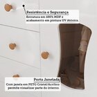 Quarto De Bebê Com Cômoda Janelada E Berço Minicama 100% Mdf