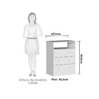 Quarto De Bebê Com Cômoda Smin New E Berço Uli Mdf Móveis Per