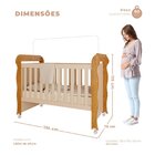 Quarto De Bebê Com Guarda-roupa,cômoda E Berço Mini Cama Arie