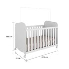 Quarto De Bebê Com Guarda Roupa 3 Portas Com Janelas E Berço