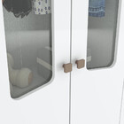 Quarto De Bebê Com Guarda Roupa 4 Portas Cômoda E Berço Auror