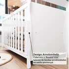 Quarto De Bebê Com Guarda-roupa 4 Portas E Berço Minicama 100