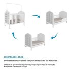 Quarto De Bebê Com Guarda-roupa Cômoda E Berço Com Capitonê 1
