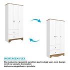 Quarto De Bebê Com Guarda Roupa E Berço Americano 100% Mdf Ay