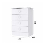 Quarto De Bebê Com Guarda-roupa E Cômoda De Bebê Arco-íris Br