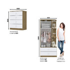 Quarto De Bebê Com Guarda Roupa E Cômoda Labirinto Henn