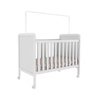 Quarto De Bebê Com Guarda-roupa Janelado E Berço 100% Mdf Mat