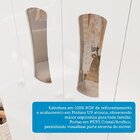 Quarto De Bebê Com Guarda-roupas 4 Portas Janeladas Cômoda E