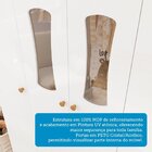 Quarto De Bebê Com Guarda-roupas 4 Portas Janeladas Cômoda E