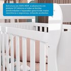 Quarto De Bebê Cômoda 1 Porta Com Janelas E Berço Americano N