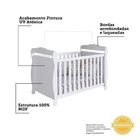 Quarto De Bebê Cômoda 1 Porta Com Janelas E Berço Americano N