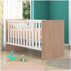 Quarto De Bebê Cômoda 2523 E Berço 1344 Doce Sonho Com Colchã