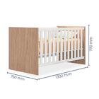 Quarto De Bebê Cômoda 2523 E Berço Mini Cama 1344 Doce Sonho