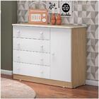 Quarto De Bebê Cômoda 2561 E Berço Mini Cama 1344 Doce Sonho