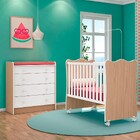 Quarto De Bebê Cômoda 4 Gavetas Certificado Pelo Inmetro Doce