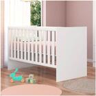 Quarto De Bebê Cômoda 777 E Berço 1344 Doce Sonho Com Colchão