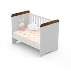 Quarto De Bebê Cômoda Com Fraldário Taís Berço 3 Em 1 Com Col