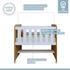 Quarto De Bebê Completo 100% Mdf Com Guarda Roupa, Cômoda E M