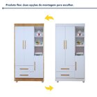 Quarto De Bebê Completo 100% Mdf Cômoda Berço E Guarda Roupa