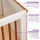 Quarto De Bebê Completo 1 Berço 1 Cômoda E 1 Guarda Roupa Bab