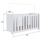 Quarto De Bebê Completo Aconchego 03 4 Portas 2 Gavetas Branc